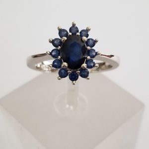 2ct TW Natural Sapphire Ring